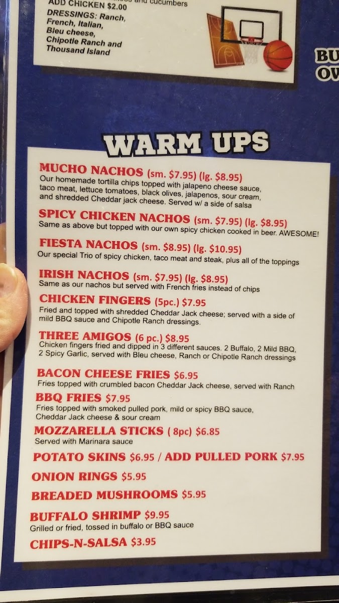 Longshots Menu - Image 6